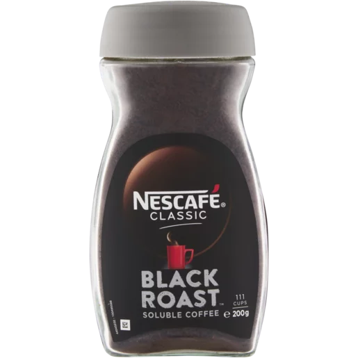 Nescafé Classic Black Roast Instant Coffee 200g 7920