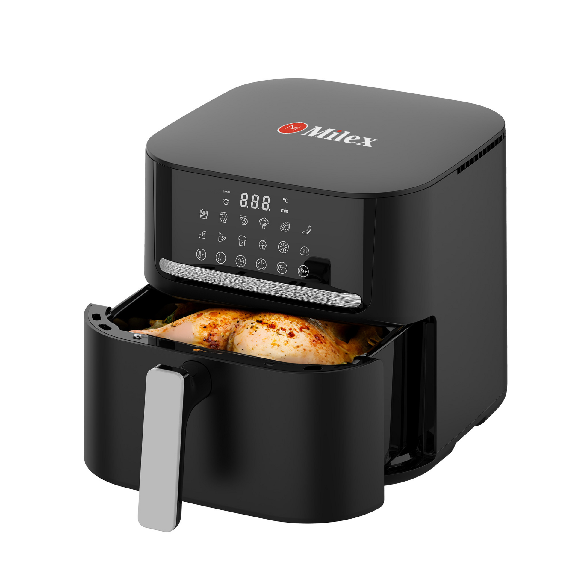 Milex 7L Black Digital Air Fryer