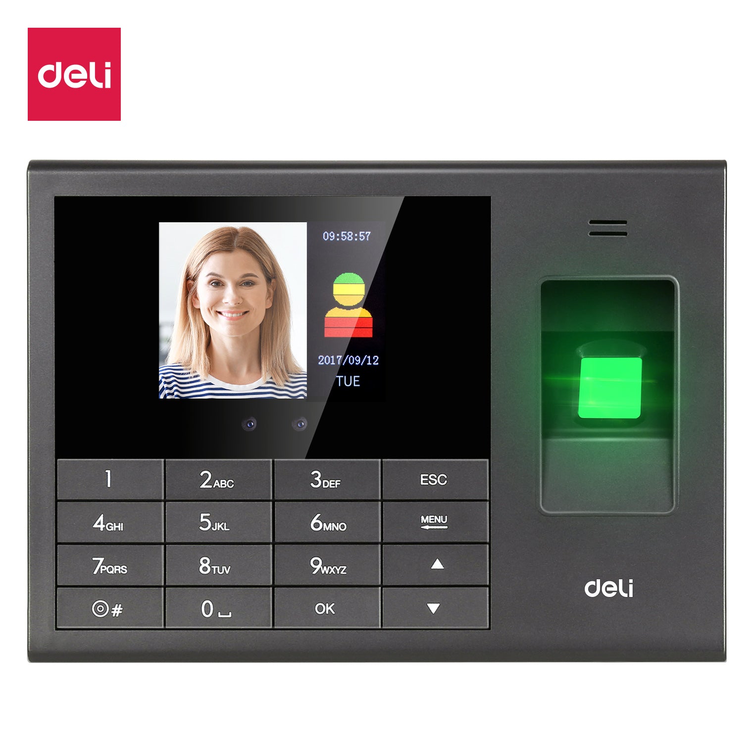 Deli-E3765 Face Recognition Attendance Machine