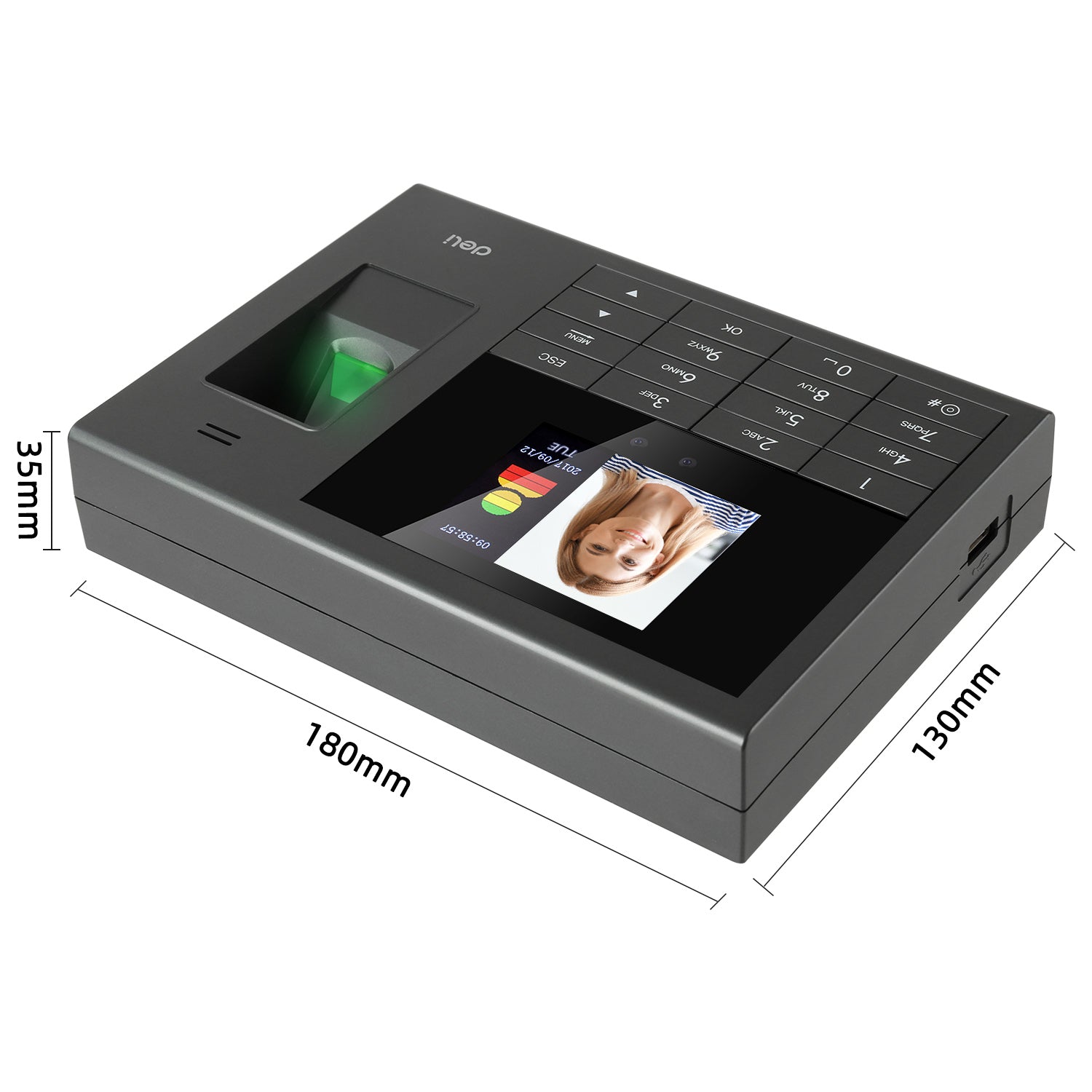 Deli-E3765 Face Recognition Attendance Machine