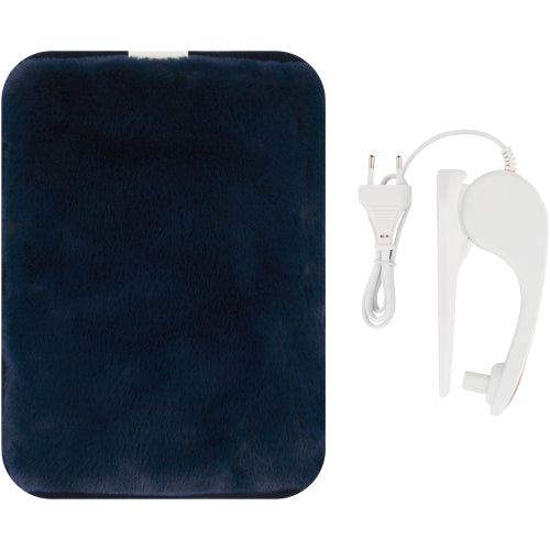 Kambrook Electric Hot Water Bottle With Pouch Navy