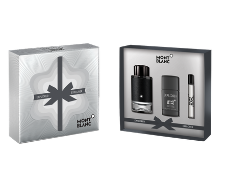 Mont Blanc Explorer 3 Piece Eau de Parfum Men Gift Set