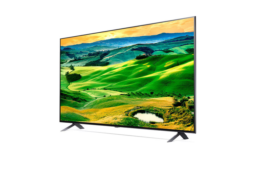 LG Real 4K Quantum Dot NanoCell Colour Technology LED TV 65 Inch QNED80 Series, Cinema Screen Design 4K Cinema HDR WebOS Smart AI ThinQ Local Dimming (65QNED806QA)