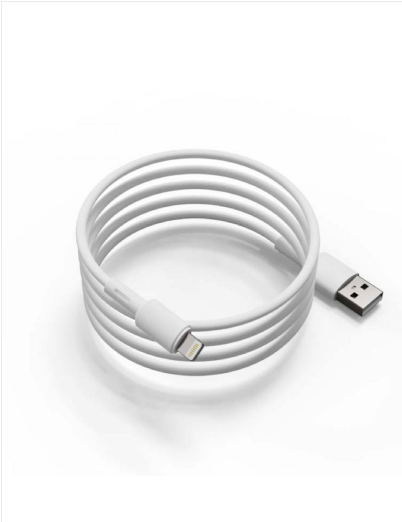 Loopd 1M Lightning USB White Cable