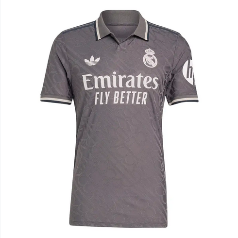 adidas Performance Real Madrid 24/25 Mens Third Jersey Charcoal