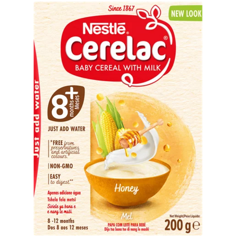 Nestlé Cerelac Honey Baby Cereal with Milk 200g