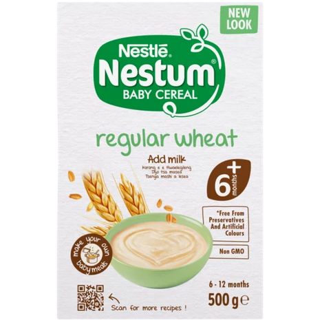 Nestum 6-12 Months Regular Wheat Baby Cereal 500g