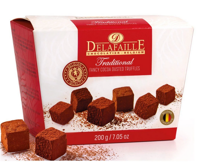 Delafaile Truffles Box Traditional 200g