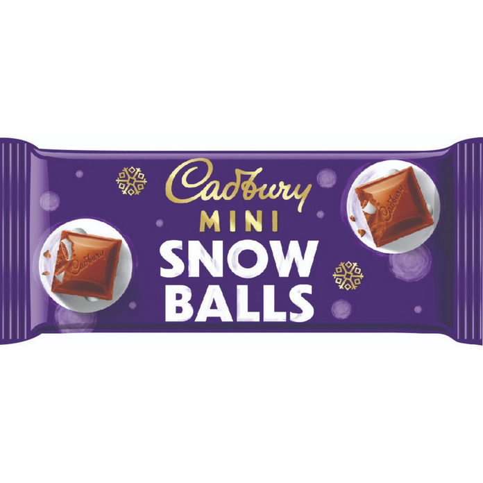 Cadbury Christmas 110g Snowballs Bar