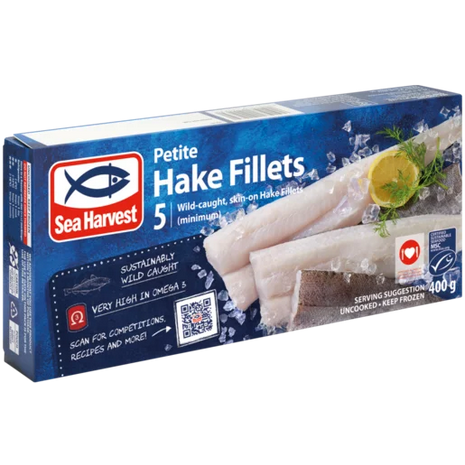 Sea Harvest Frozen Petite Hake Fillets 400g (NEW)