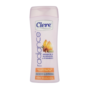 Clere Radiance Argan Oil & Almond Oil Body Lotion 400ml