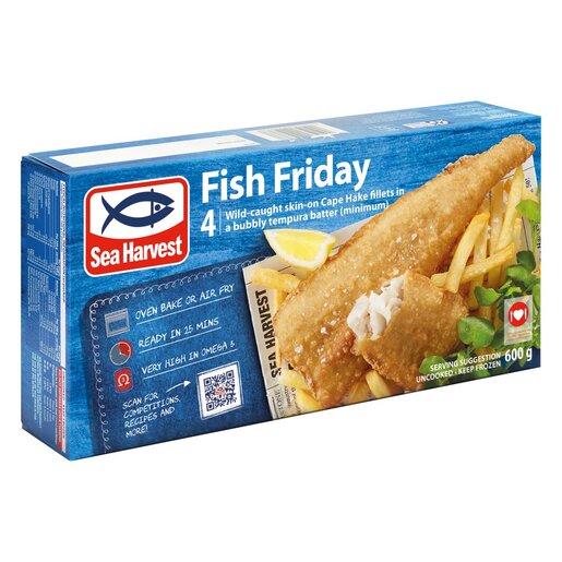 Sea Harvest Fish Friday in Batter 600g