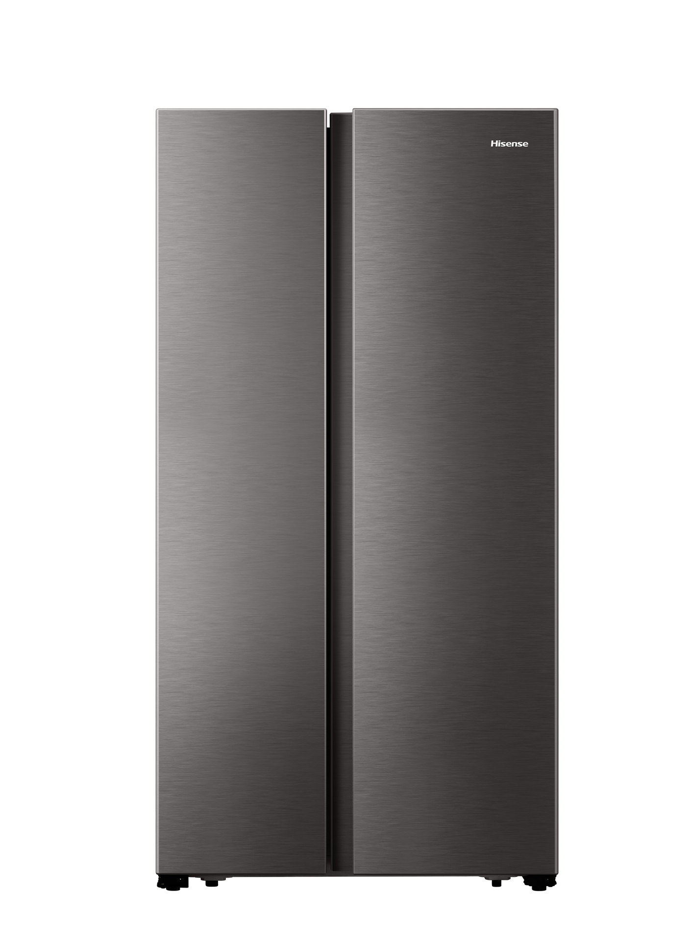 Hisense 516L Side by Side Fridge Freezer Inox H670SIT