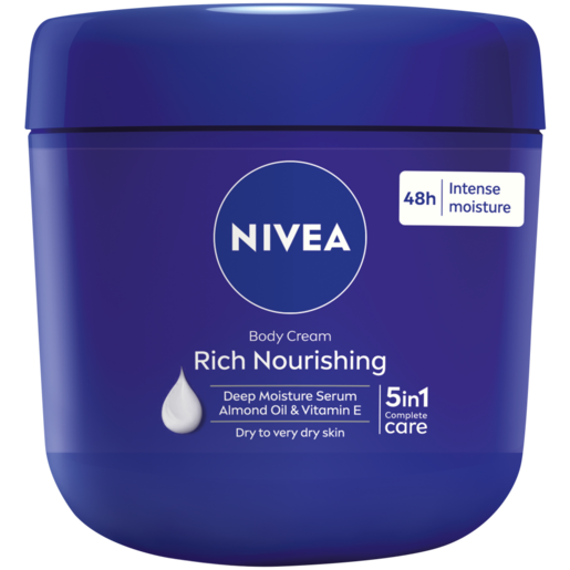 Nivea Rich Nourishing Almond Oil Body Cream 400ml