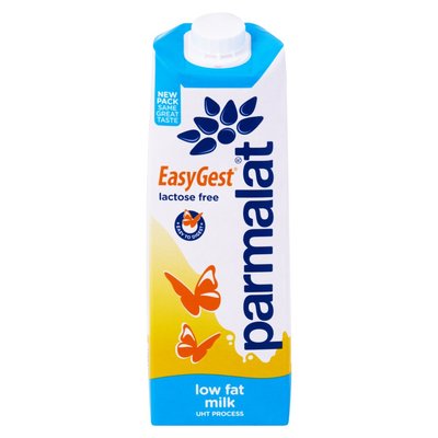 Parmalat Everfresh Easygest Lactose Free Low Fat Milk 1L