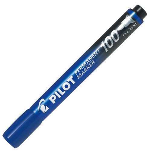 Pilot SCA-100 Bullet Blue Permanent Marker