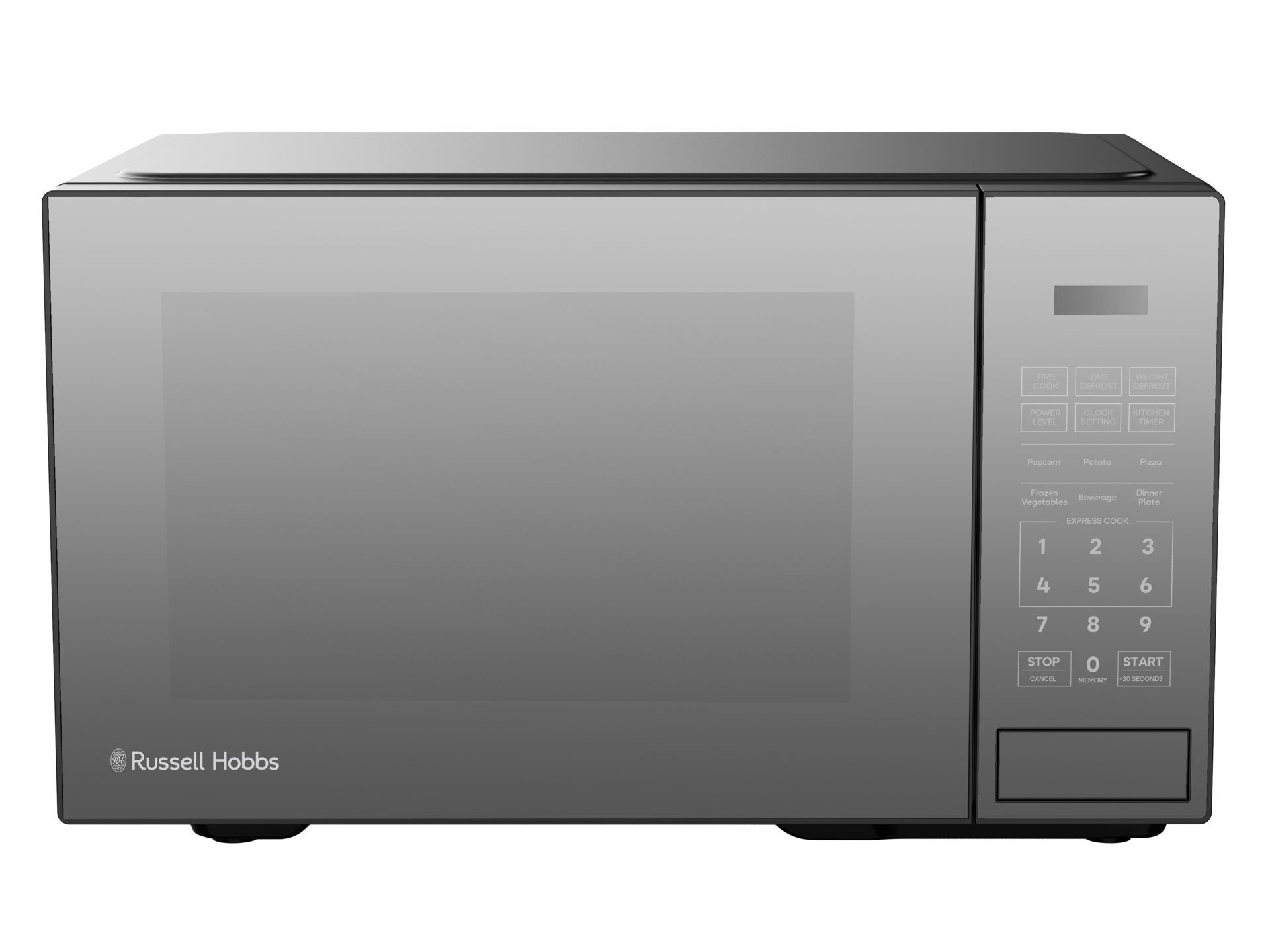 Russell Hobbs 30L Electronic Black Mirror Finish Microwave RHEM31L