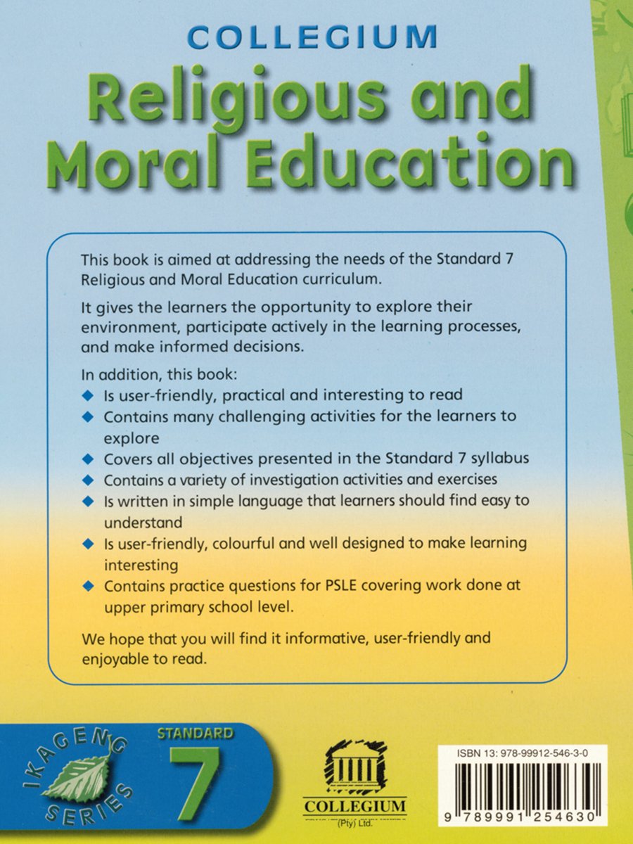 Religious & Moral Education PB Std 7