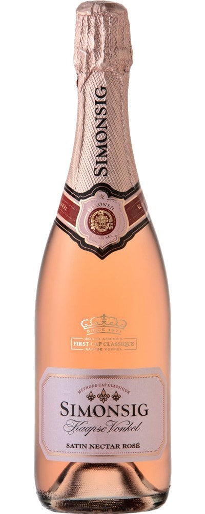 Simonsig Kaapse Vonkel Satin Nectar Rosé Bottle 750ml