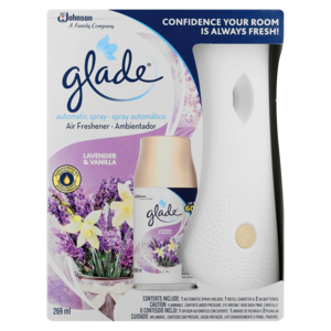 Glade 3-In-1 Lavender & Vanilla Scented Aerosol Air Freshener