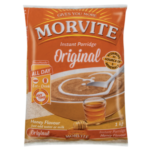 Morvite Original Honey Flavoured Instant Porridge 1kg