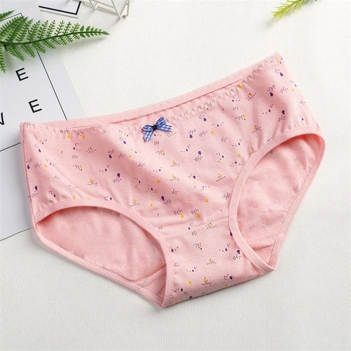 Women Cotton Thongs Underwear Sexy Lingerie Russian Words Printed