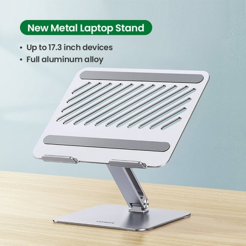 UGREEN Laptop Stand For Desk Macbook Air Pro Foldable Aluminum Vertical  Notebook Stand Laptop Support Macbook Pro Tablet Stand - AliExpress