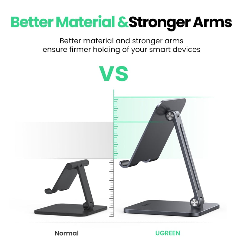 UGREEN Tablet Stand Phone Holder For iPad Pro 2021 2020 Samsung Xiaomi