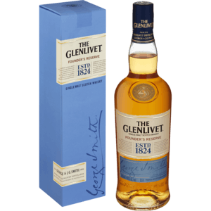 The Glenlivet Founder's Reserve Whisky Bottle 750ml - myhoodmarket